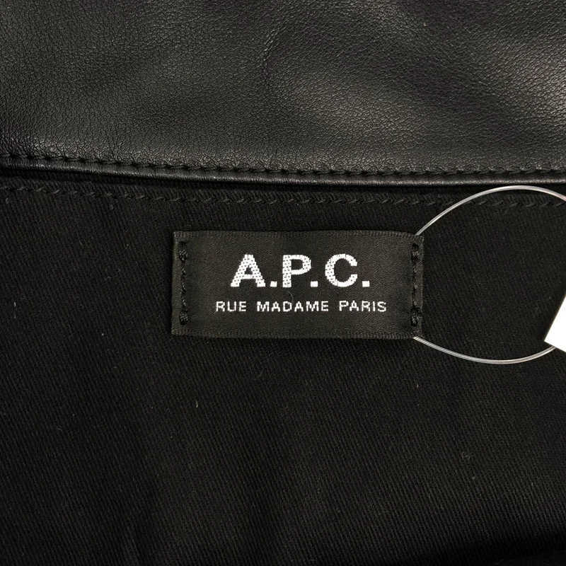 A.P.C. / アーペーセー | フェイクレザー ロゴ トートバッグ |