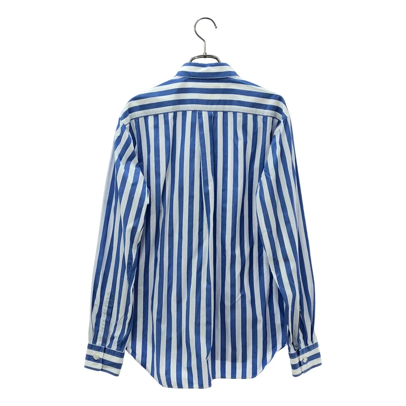 COMME des GARCONS HOMME DEUX / コムデギャルソンオムドゥ | 2023AW | コットン ストライプ ビッグポケットシャツ | S | メンズ