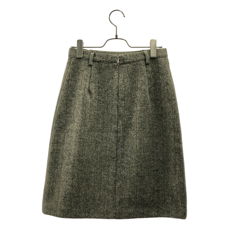 TOCCA / トッカ | ウール ツイード バックジップ スカート / 裏地付き | 4 | レディース