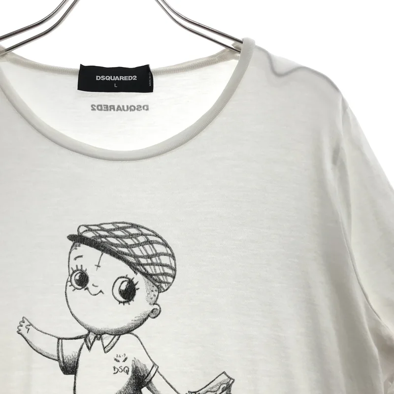 DSQUARED2 / ディースクエアード | ポップアート プリントTシャツ | L | レディース