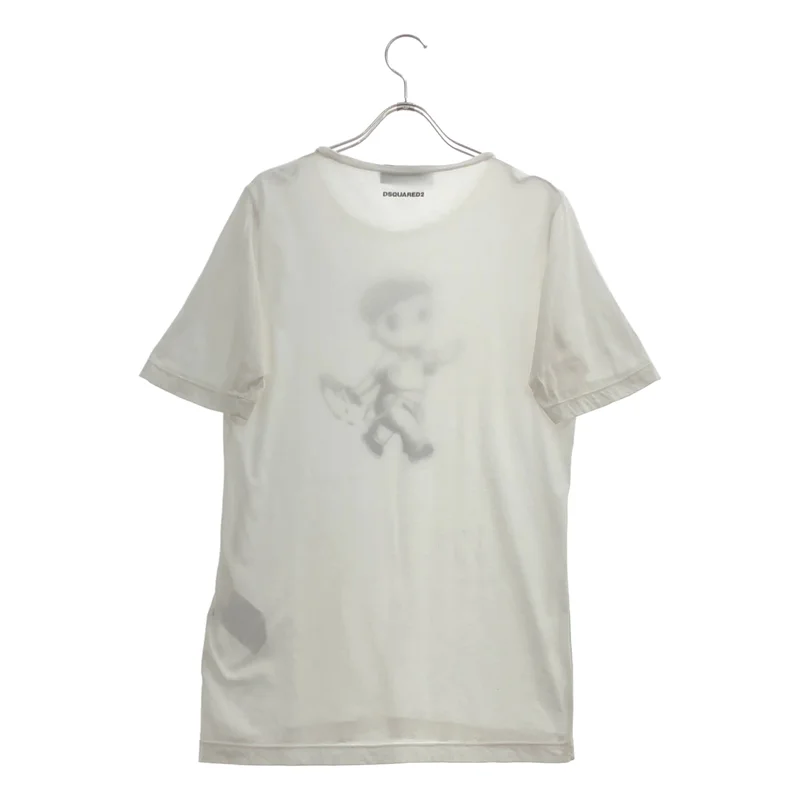 DSQUARED2 / ディースクエアード | ポップアート プリントTシャツ | L | レディース