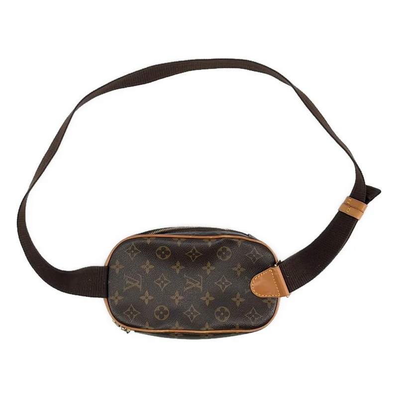 Louis Vuitton / ルイヴィトン | M51870 / ポシェット ガンジュ レザー モノグラム ボディバッグ |