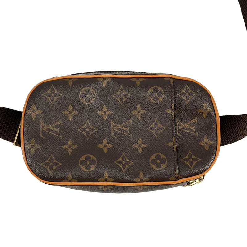 Louis Vuitton / ルイヴィトン | M51870 / ポシェット ガンジュ レザー モノグラム ボディバッグ |