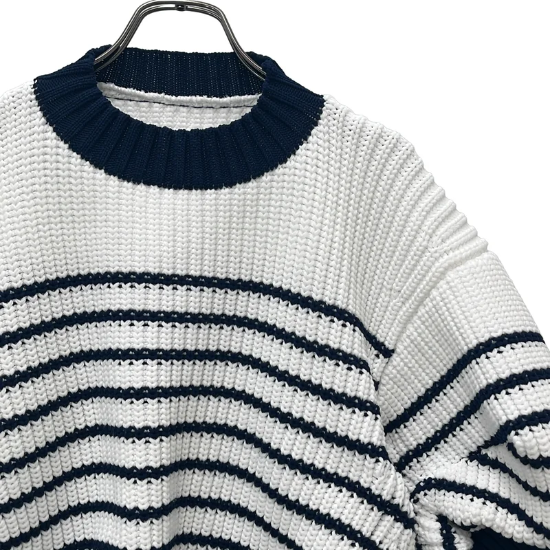 sacai / サカイ | 2023SS | ポリエステル ボリュームスリーブ ニット | 1 | レディース