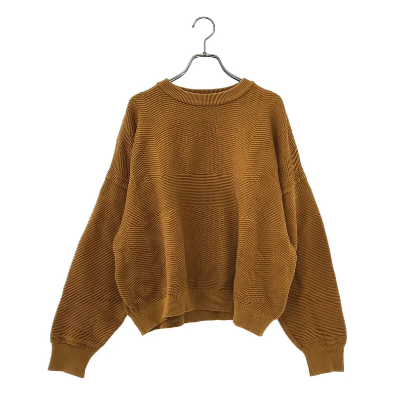 YASHIKI / ヤシキ | Ginrei Knit コットン クルーネック ニット | 0 | メンズ