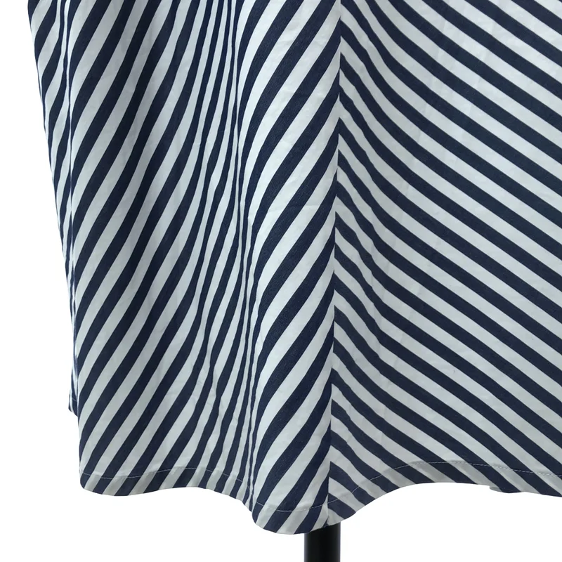tricot COMME des GARCONS / トリココムデギャルソン | 2019SS | コットン ストライプ インサイドアウト ノースリーブワンピース | S | レディース