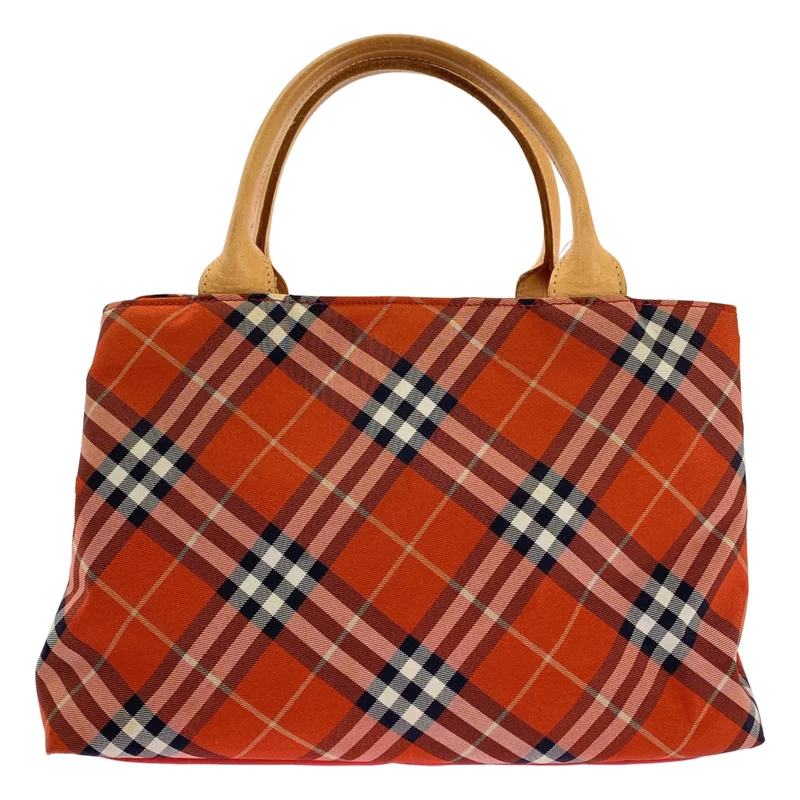 BURBERRY BLUE LABEL / バーバリーブルーレーベル | ノバチェック レザー ハンドル バッグ |