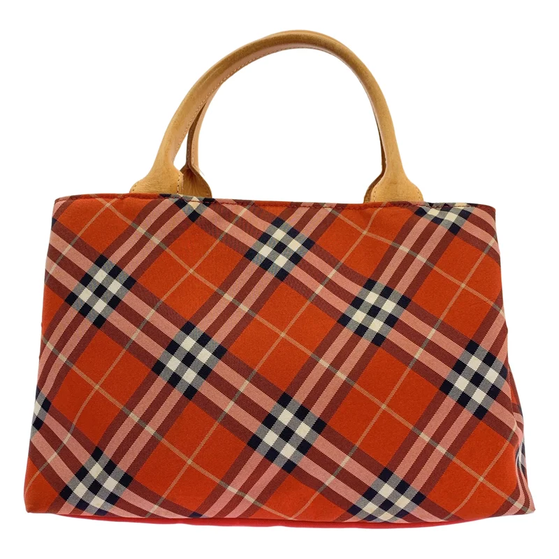 BURBERRY BLUE LABEL / バーバリーブルーレーベル | ノバチェック レザー ハンドル バッグ |