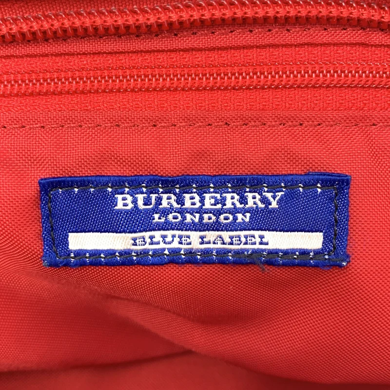 BURBERRY BLUE LABEL / バーバリーブルーレーベル | ノバチェック レザー ハンドル バッグ |