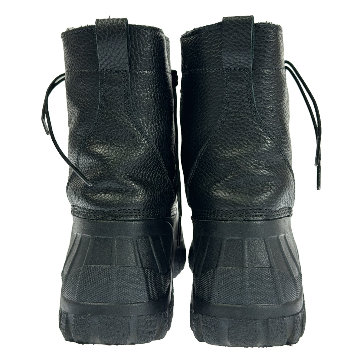 のぶ nonnative / ノンネイティブ | Worker Zip Duck Boots Cow Leather