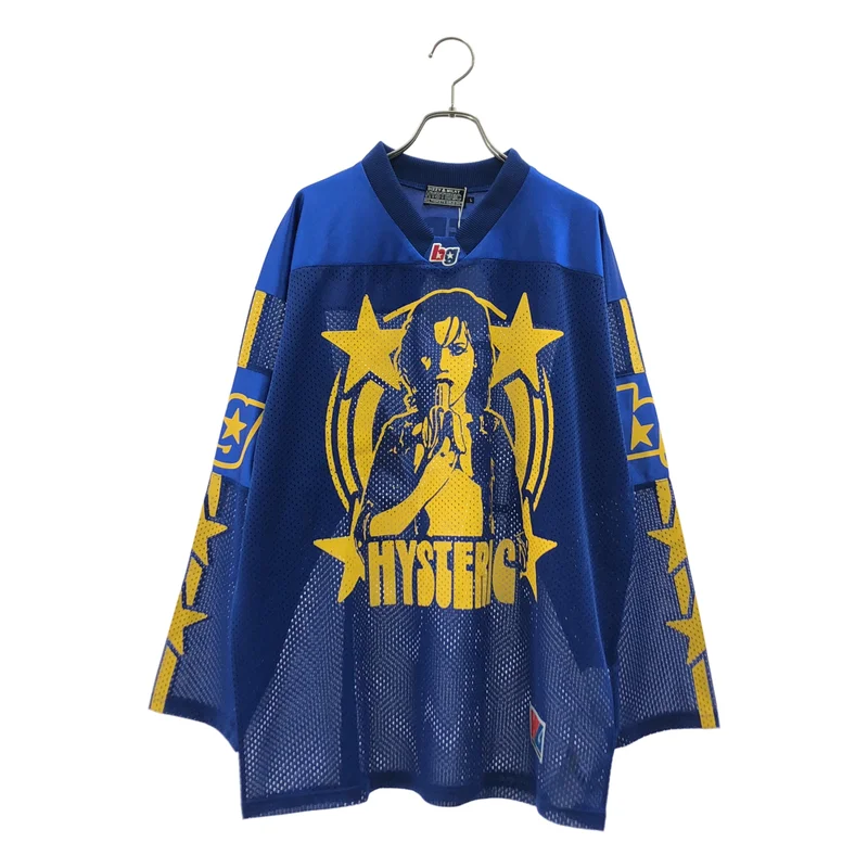HYSTERIC GLAMOUR / ヒステリックグラマー | 2026SS | BANANA GIRL ホッケーシャツ | L | メンズ
