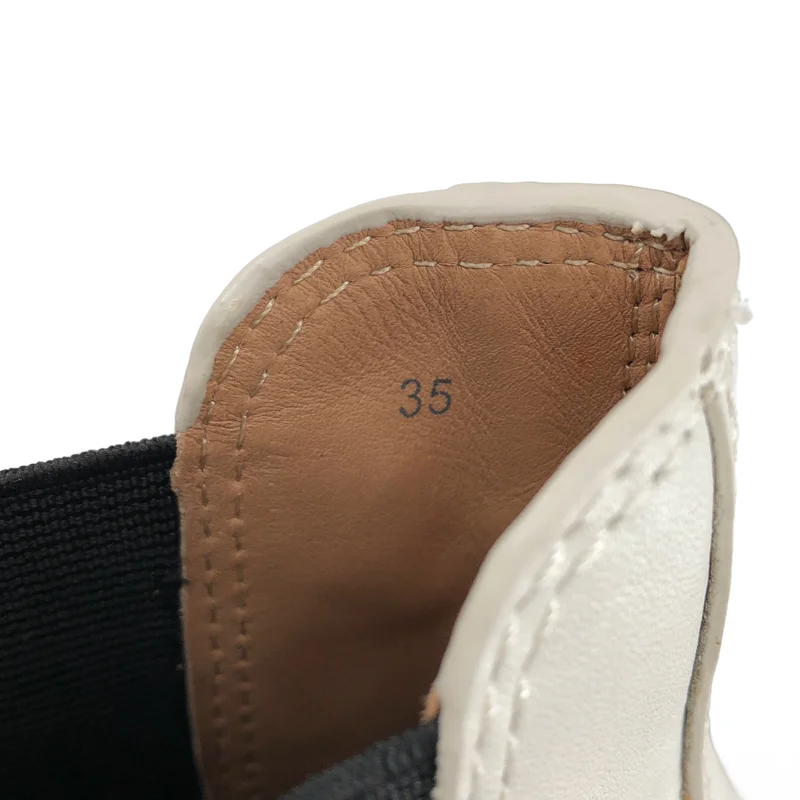 JIL SANDER NAVY / ジルサンダーネイビー | シャークソール サイドゴアブーツ | 35 | レディース