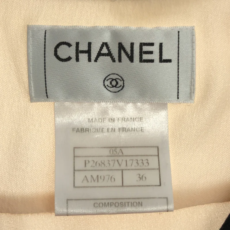 CHANEL / シャネル | シルク リボン ブラウス | 36 | レディース