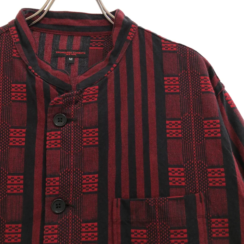 Engineered Garments / エンジニアドガーメンツ | コットン バンドカラーシャツ ジャケット | M | メンズ