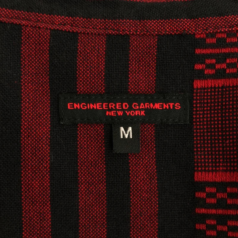 Engineered Garments / エンジニアドガーメンツ | コットン バンドカラーシャツ ジャケット | M | メンズ