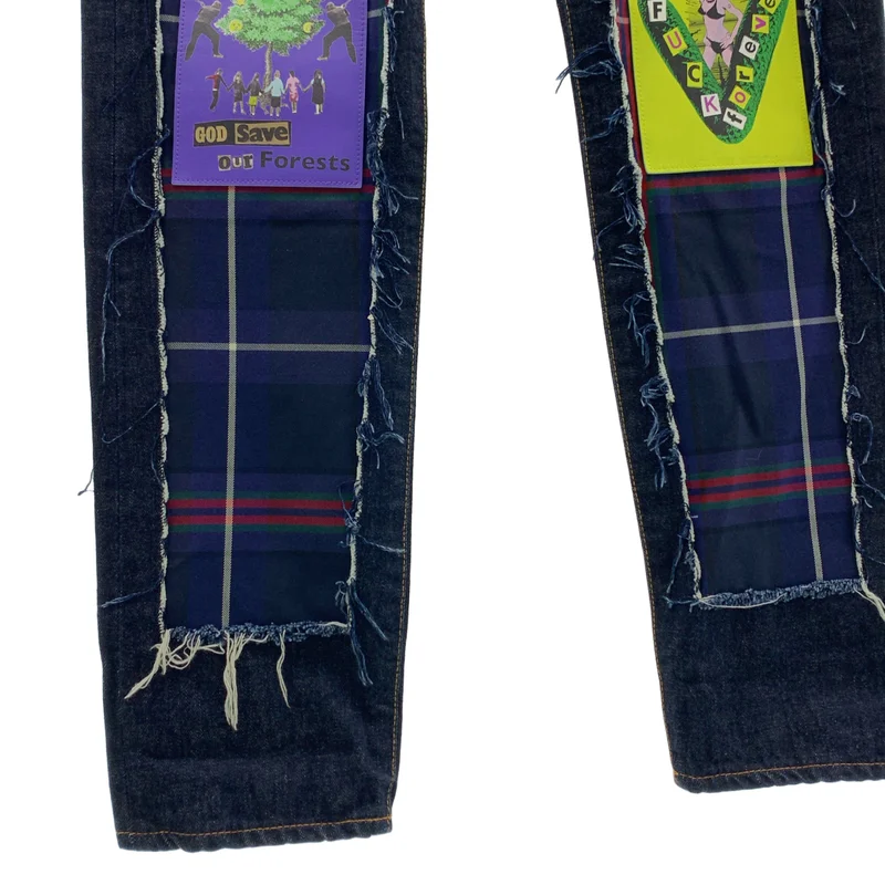 KIDILL / キディル | × EDWIN ×Jamie Reid Regular Tapered Pants デニムパンツ | 33 | メンズ