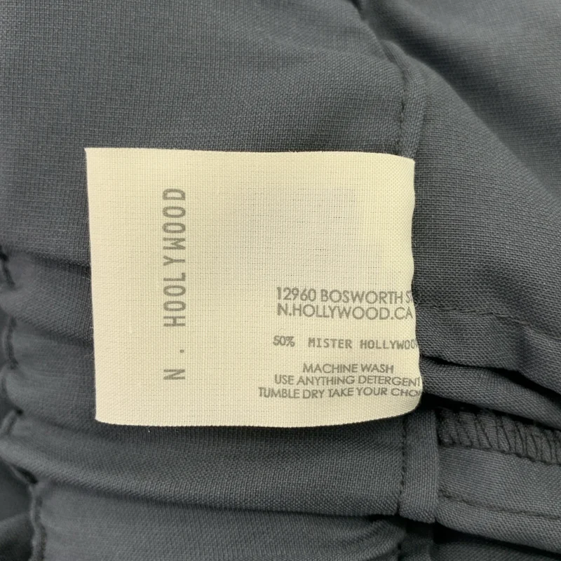 N.HOOLYWOOD / エヌハリウッド | WEBBING BELT PANTS ウェビング ベルトパンツ | 40 | メンズ