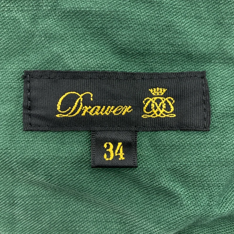 Drawer / ドゥロワー | コットン バイオウォッシュ 2タックスカート | 34 | レディース