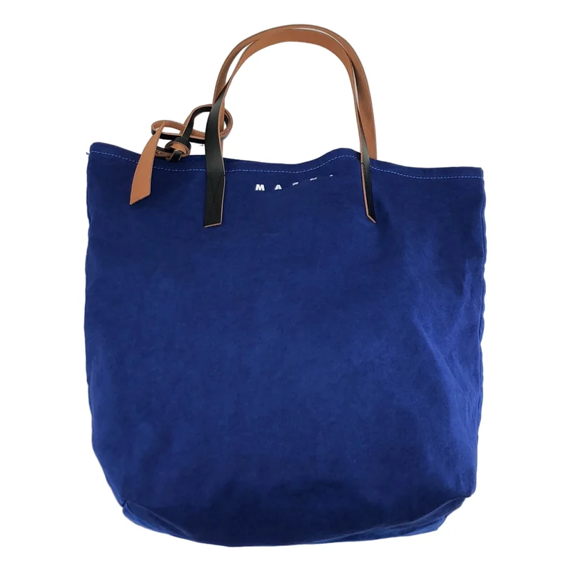MARNI / マルニ | デニム切替 2トーン トートバッグ |