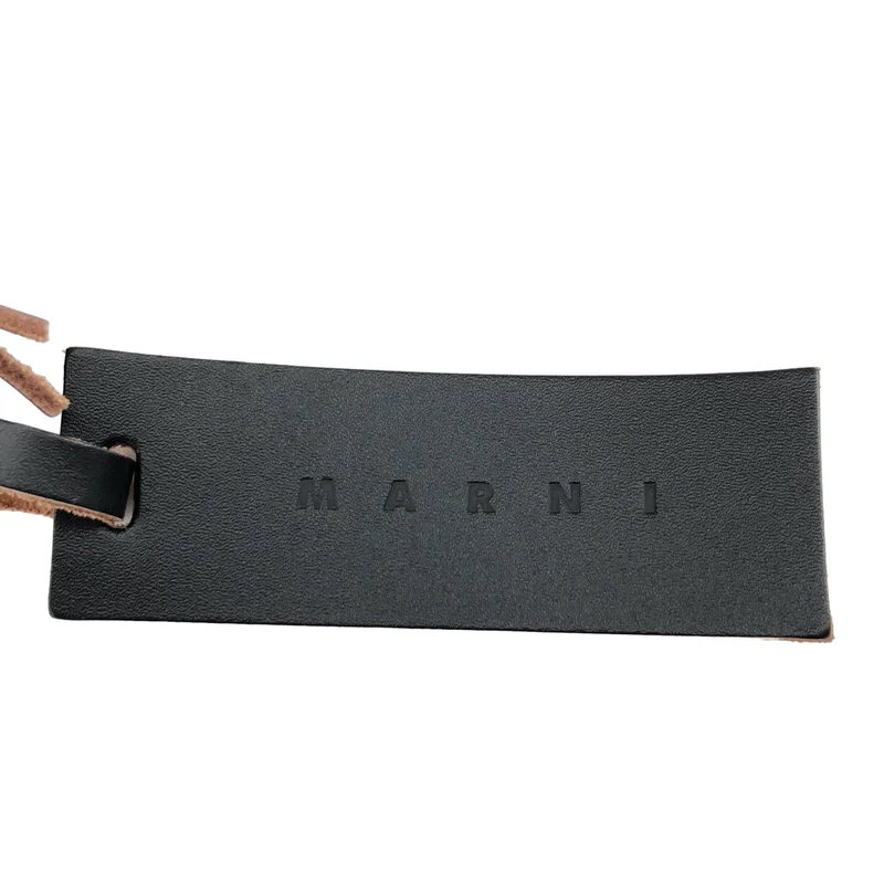 MARNI / マルニ | デニム切替 2トーン トートバッグ |