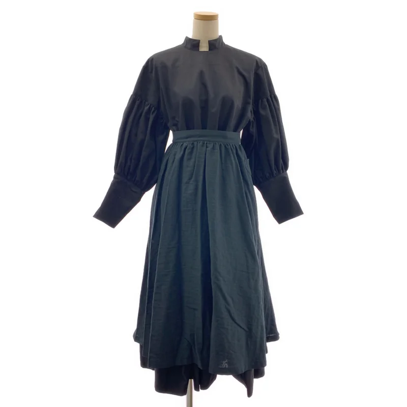 madder madder / マダマダ | milky apron dress / ギャザー ボリューム ドレス ワンピース |