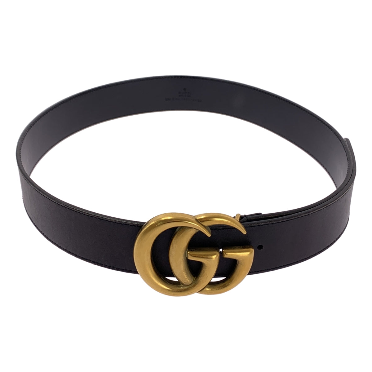 GUCCI / グッチ | GGマーモント ダブルG バックルベルト | 80 32