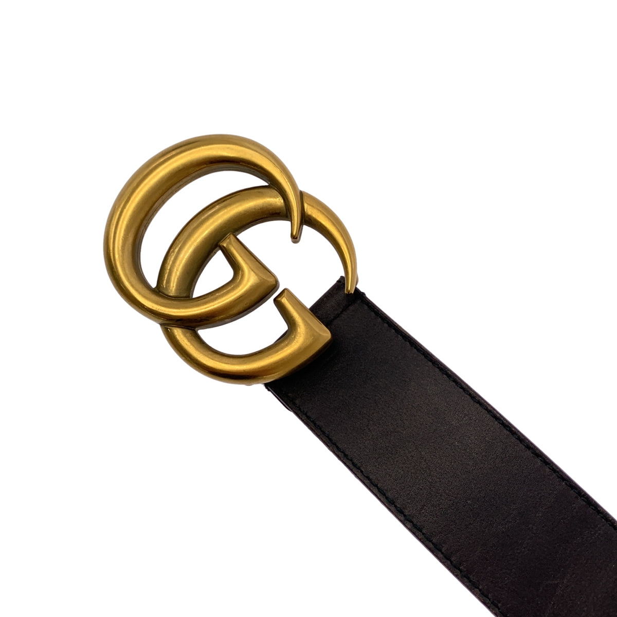 GUCCI / グッチ | GGマーモント ダブルG バックルベルト | 80 32