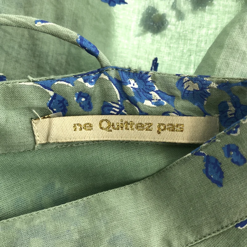 ne Quittez pas / ヌキテパ | Cotton Voile Ethnic Combination Print