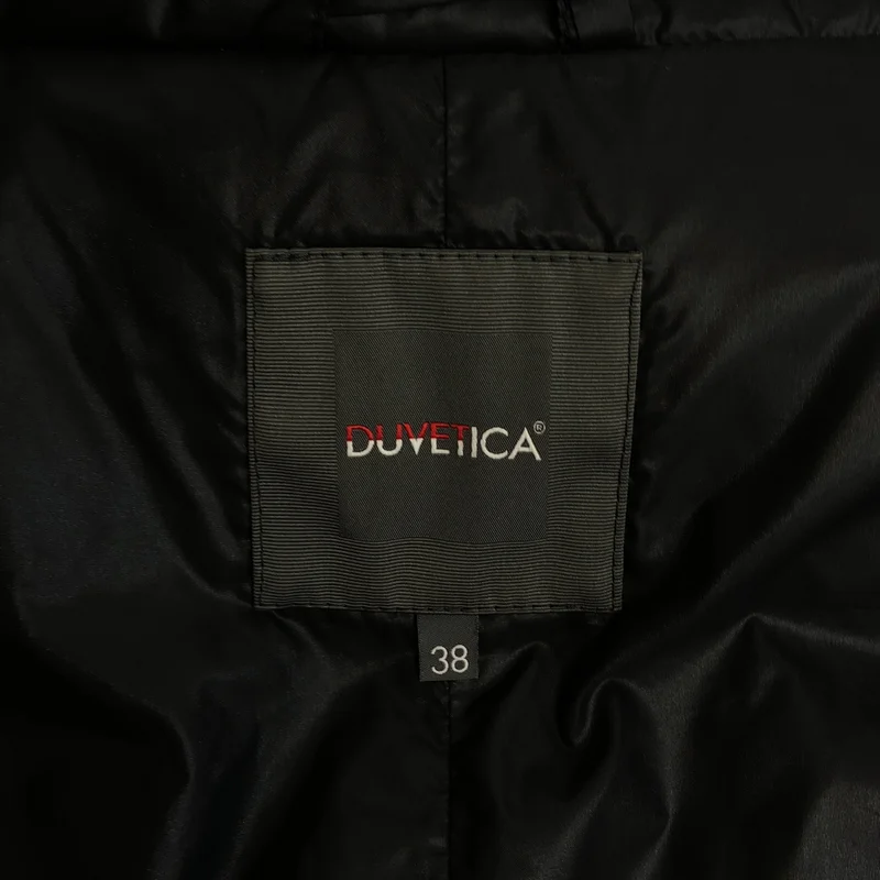DUVETICA / デュベティカ | ファー付き ダウン ロングコート | 38 | レディース
