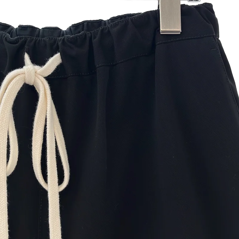MM6 Maison Margiela / エムエムシックスメゾンマルジェラ | 2022AW | ドロースロリング ワイドパンツ | 36 | レディース