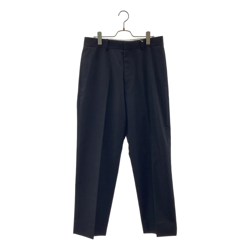 A.PRESSE / アプレッセ | Wool Kersey Trousers / シープレザーパイピング パンツ | 2 | メンズ
