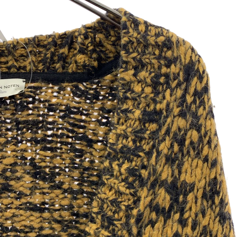 DRIES VAN NOTEN / ドリスヴァンノッテン | 2020AW | オーバーサイズ メランジニットカーディガン | M | レディース