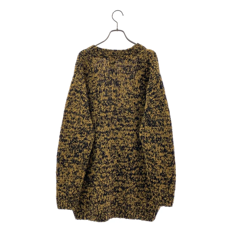 DRIES VAN NOTEN / ドリスヴァンノッテン | 2020AW | オーバーサイズ メランジニットカーディガン | M | レディース