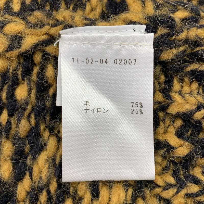 DRIES VAN NOTEN / ドリスヴァンノッテン | 2020AW | オーバーサイズ メランジニットカーディガン | M | レディース