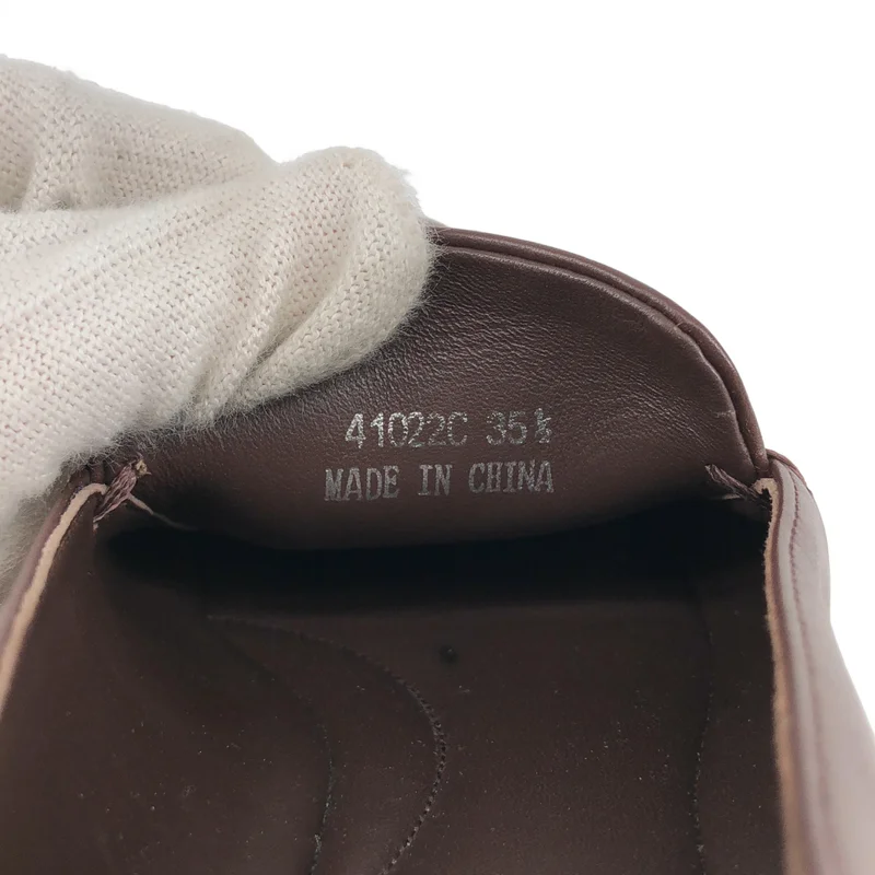 SHISEI / シーセイ | MM CHISEL TOE SLIPON ソフトローファー 41022C | 35 1/2 | レディース