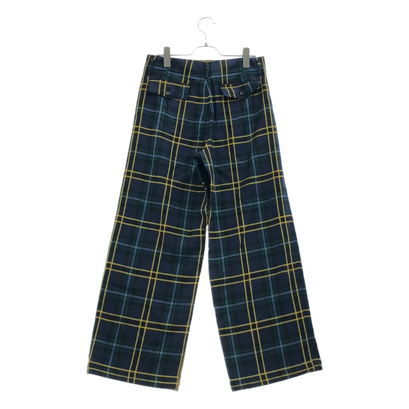 COMME des GARCONS COMME des GARCONS / コムコム | ウール チェック パンツ S7P003 | M | レディース