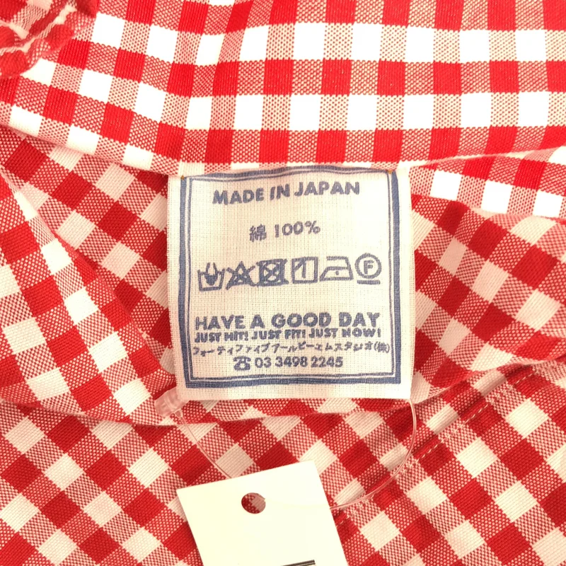 45r / フォーティファイブアール | 2024SS | 薄オックスギンガムの908 8ノットシャツ |
