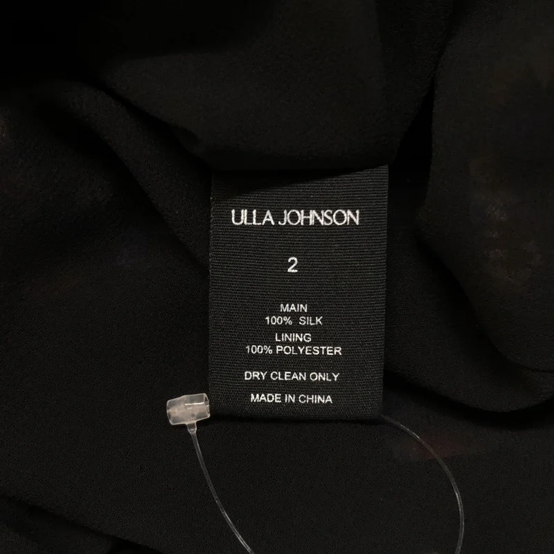 ULLA JOHNSON / ウラジョンソン | 総柄 ボリューム ワンピース / 裏地付き | 2 | レディース