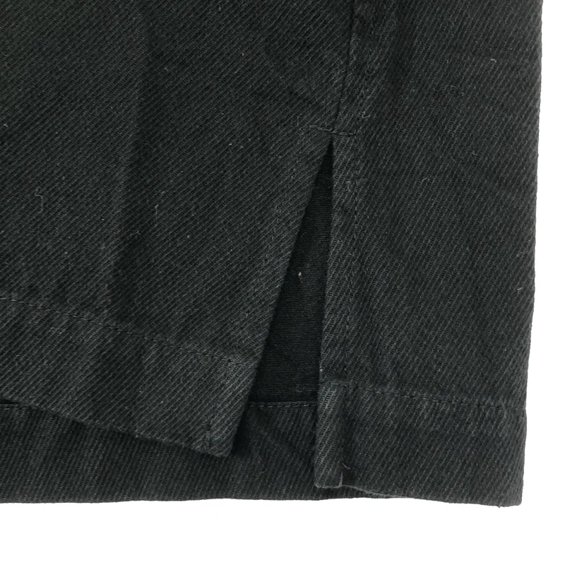 tricot COMME des GARCONS / トリココムデギャルソン | 2003SS | 断ち切り キーネック サイドスリット ブラウス カットソー | S | レディース