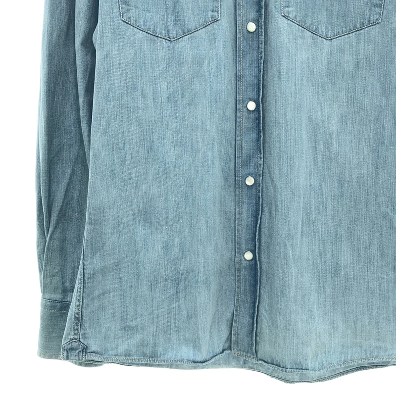 BRUNELLO CUCINELLI / ブルネロクチネリ | デニムシャツ | M | メンズ