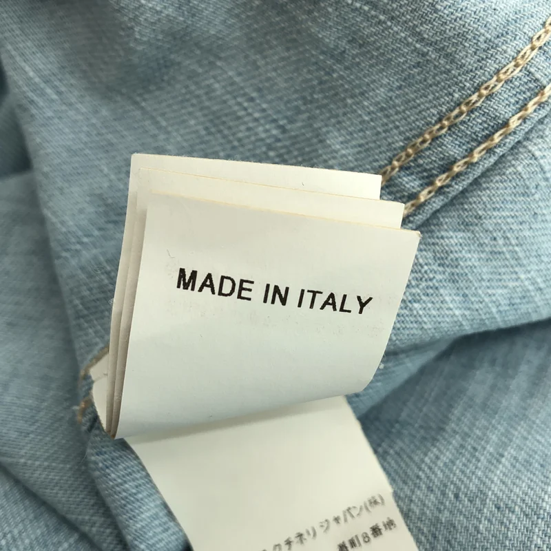 BRUNELLO CUCINELLI / ブルネロクチネリ | デニムシャツ | M | メンズ