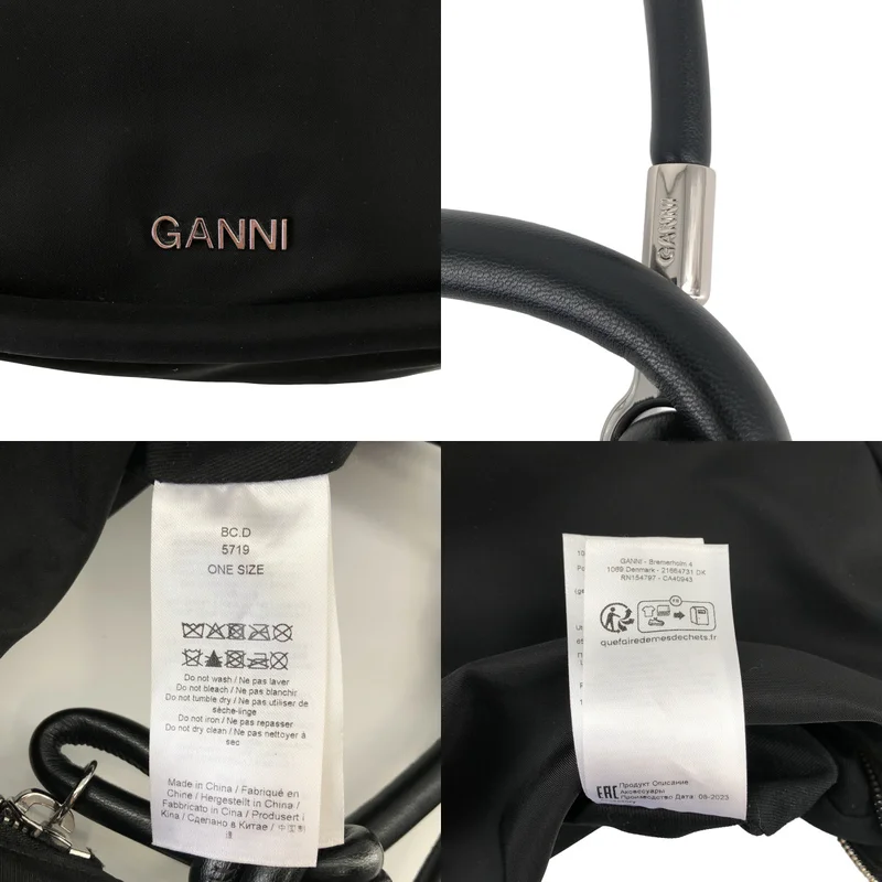Ganni / ガニー | Knot Baguette / ノット バゲット ショルダーバッグ |