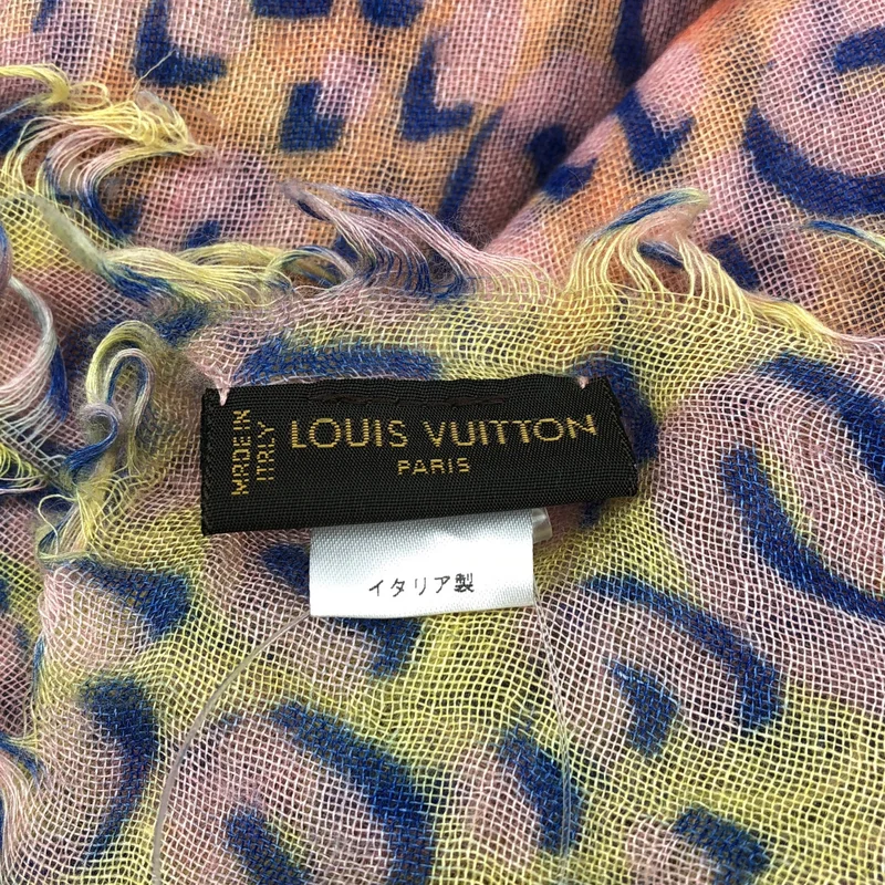 Louis Vuitton / ルイヴィトン | レオパード柄 シルク カシミヤ混 ストール |