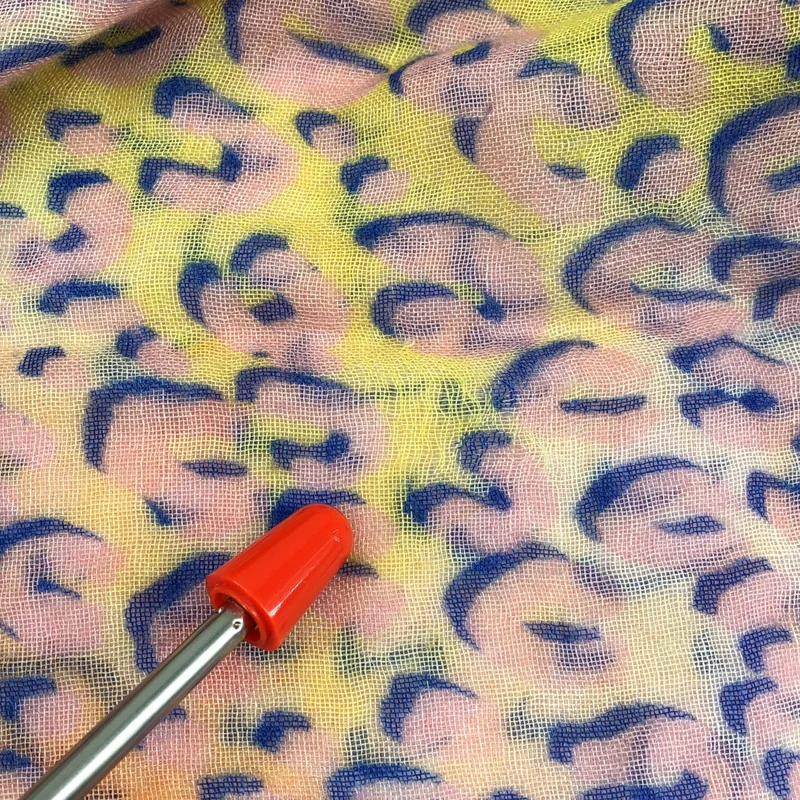 Louis Vuitton / ルイヴィトン | レオパード柄 シルク カシミヤ混 ストール |