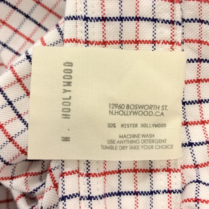 N.HOOLYWOOD / エヌハリウッド | チェック ボタンダウンシャツ | 36 | メンズ