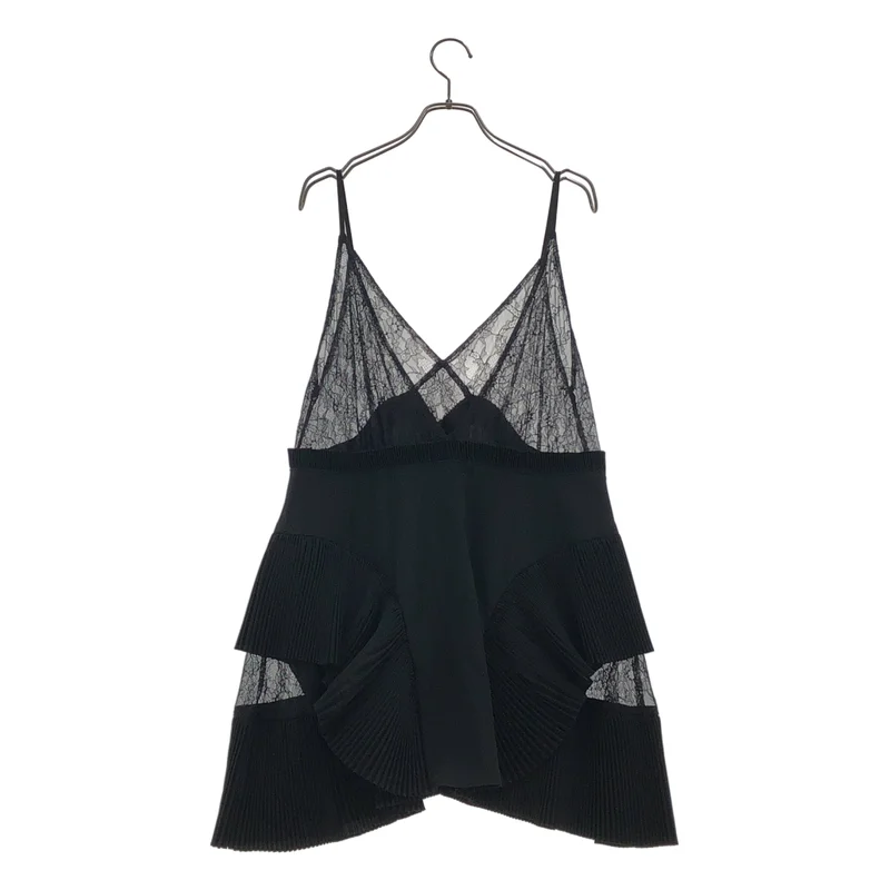 FETICO / フェティコ | 2026SS | PLEARED MINI SLIP DRESS ワンピース | 38 | レディース