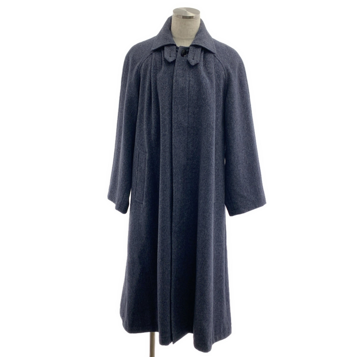 美品】 ENCOMING / インカミング | BACK PLEATS COAT / ウール チン