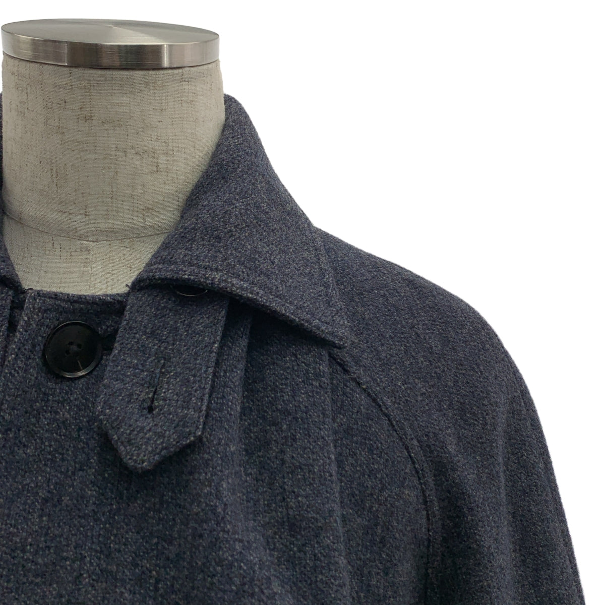 美品】 ENCOMING / インカミング | BACK PLEATS COAT / ウール チン