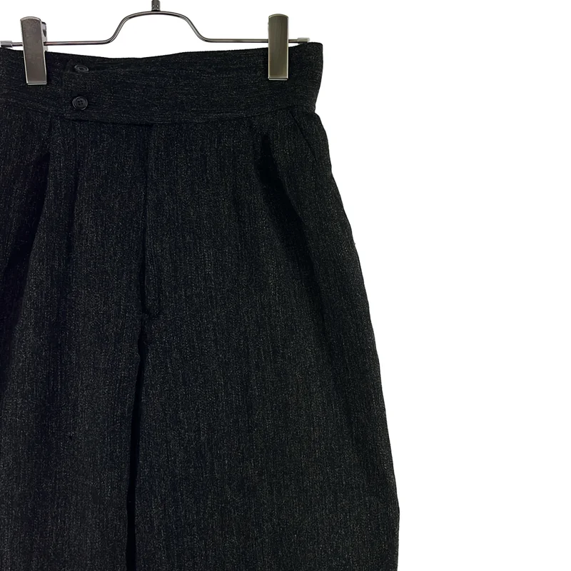 ISSEY MIYAKE / イッセイミヤケ | 1980s | 筆タグ / ウール レーヨン サイドジップ ジョッパーズパンツ | 11 | メンズ