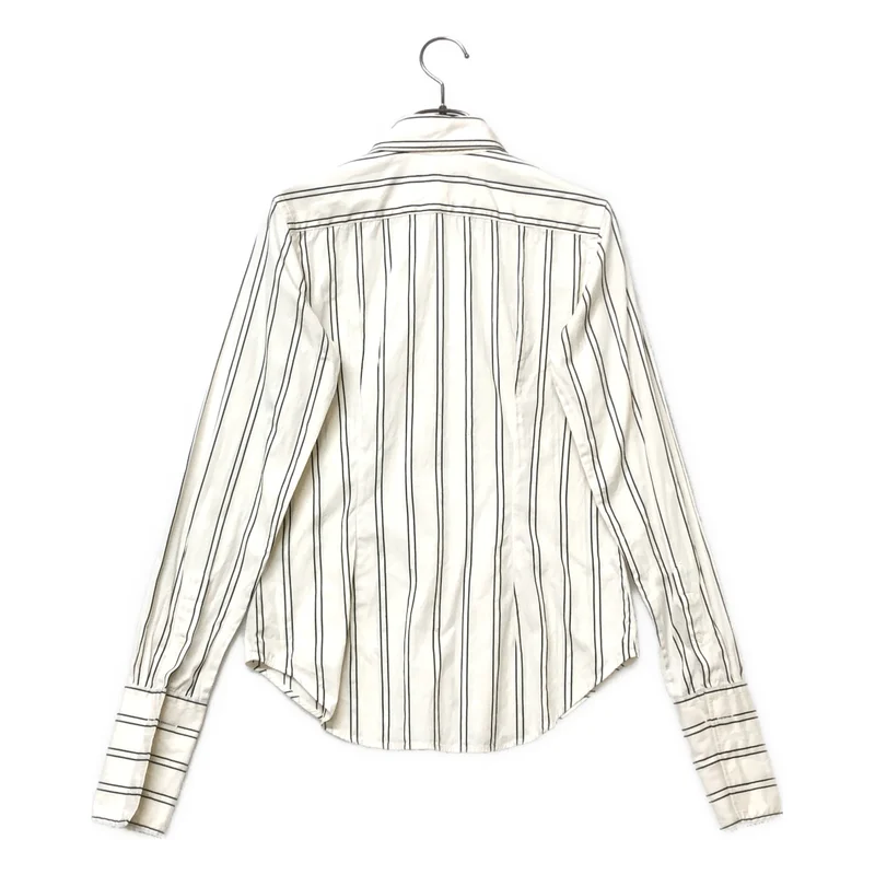 RALPH LAUREN / ラルフローレン | ストライプ ジャガード シャツ ブラウス | 7 | レディース